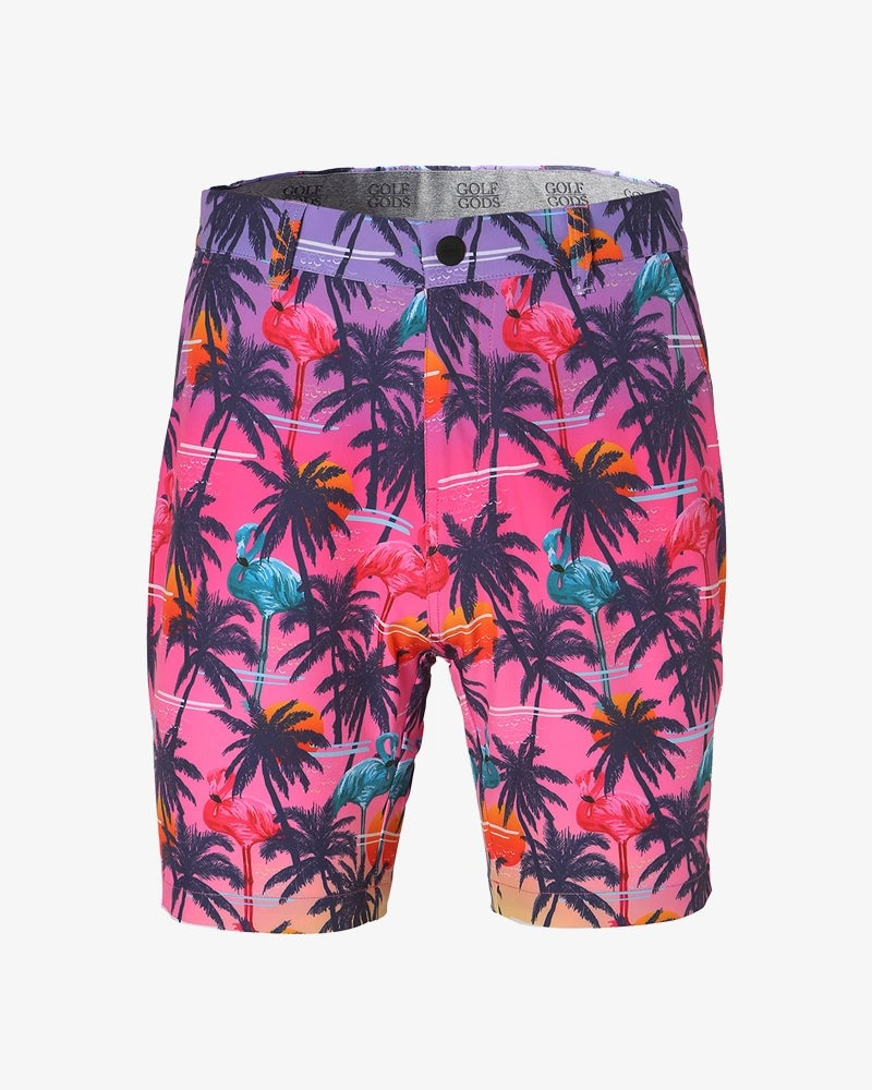 GOLF GODS - GOLF GODS Men's Summer Nights Soft Feel Golf Shorts - The Agora Bangkok